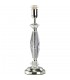 Crystal Table Lamp (SHADE SOLD SEPARATELY) 1 Light Silver - 4