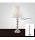 Crystal Table Lamp (SHADE SOLD SEPARATELY) 1 Light Silver - 2