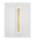 Vetrio Integrated LED Wall Lamp Brass Gold Clear LED 16W 824lm 3000K-3