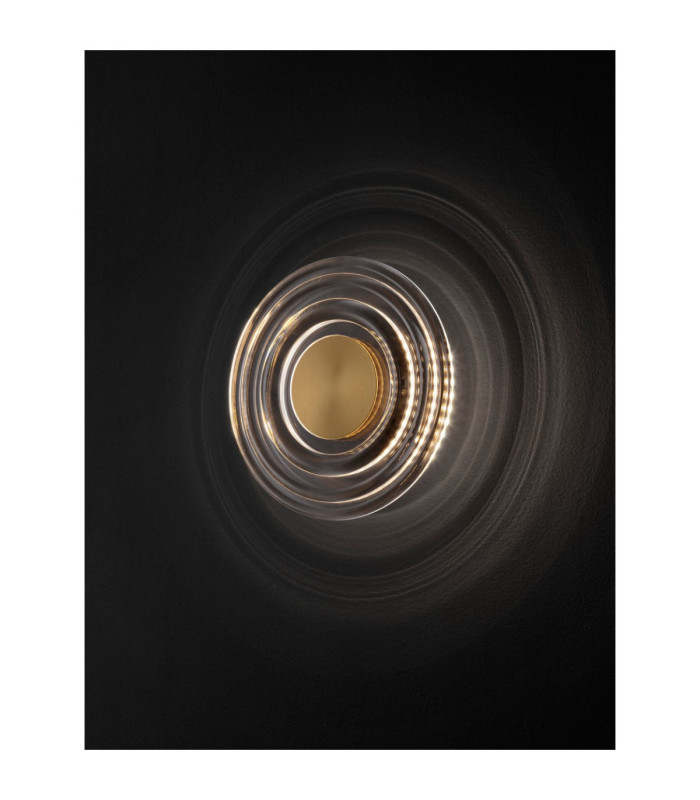 Onrid Integrated LED Wall Lamp Gold LED 5W 620lm 3000K-5
