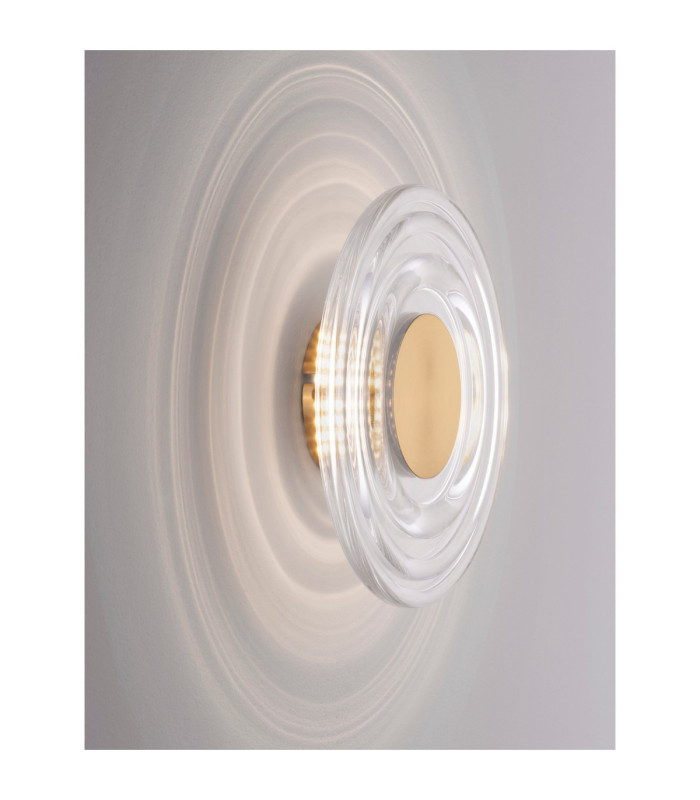Onrid Integrated LED Wall Lamp Gold LED 5W 620lm 3000K-7