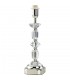 Crystal Table Lamp (SHADE SOLD SEPARATELY) 1 Light Silver - 4