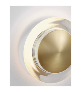 Airida Integrated LED Wall Lamp Brass Gold LED 8W 713lm 3000K-2