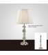 Crystal Table Lamp (SHADE SOLD SEPARATELY) 1 Light Silver - 2