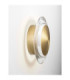 Airida Integrated LED Wall Lamp Brass Gold LED 8W 713lm 3000K-6