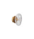King 17cm Wall Lamp Brass Gold Blown Clear LED G9 1x5W-4