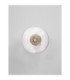 King 22cm Wall Lamp Brass Gold Blown Clear LED G9 1x5W-5