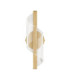 Valentin Swirl Integrated LED Wall Lamp Brass Gold LED 9W 668lm 3000K-1