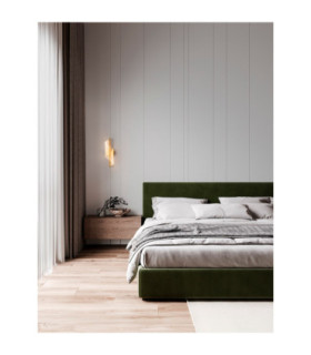 Valentin Swirl Integrated LED Wall Lamp Brass Gold LED 9W 668lm 3000K-2