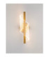 Valentin Swirl Integrated LED Wall Lamp Brass Gold LED 9W 668lm 3000K-4