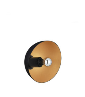 Onia Wall Lamp Sandy Black Gold E14 1x5W-1