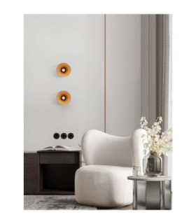 Onia Wall Lamp Sandy Black Gold E14 1x5W-2