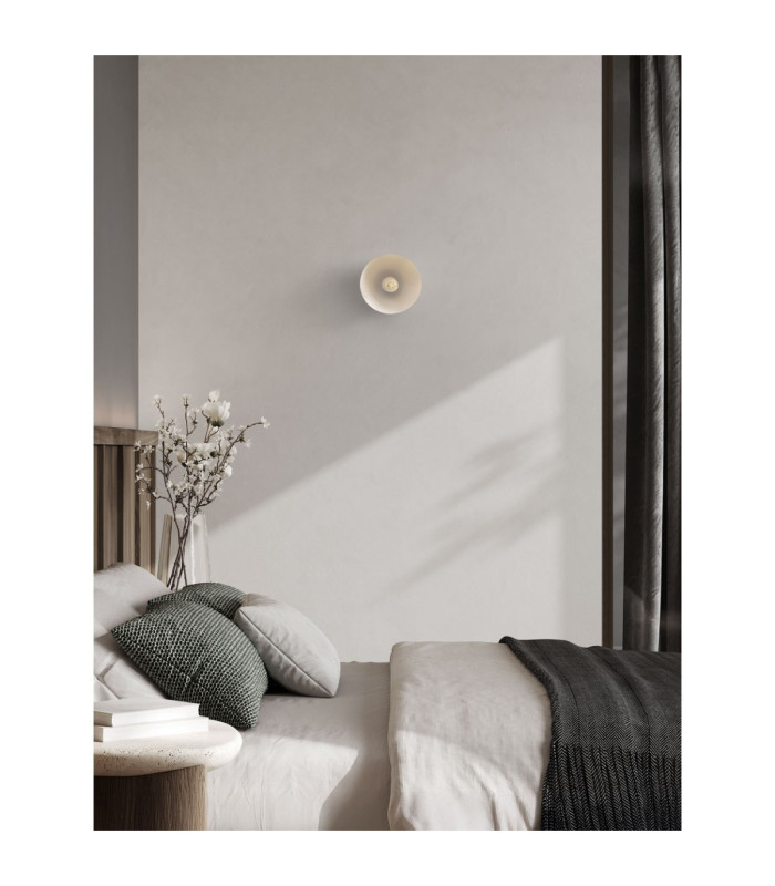 Onia Wall Lamp Sandy White E14 1x5W-2