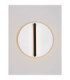 Nalu Flush Wall Lamp Black White Triac Dimmable LED 20W 1200lm 2700K-4