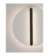 Nalu Flush Wall Lamp Black White Triac Dimmable LED 20W 1200lm 2700K-5