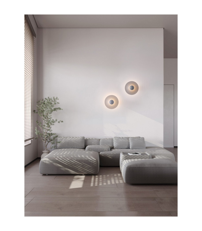 Edem Wall Lamp Bluish Grey LED 9W 315lm 3000K-2
