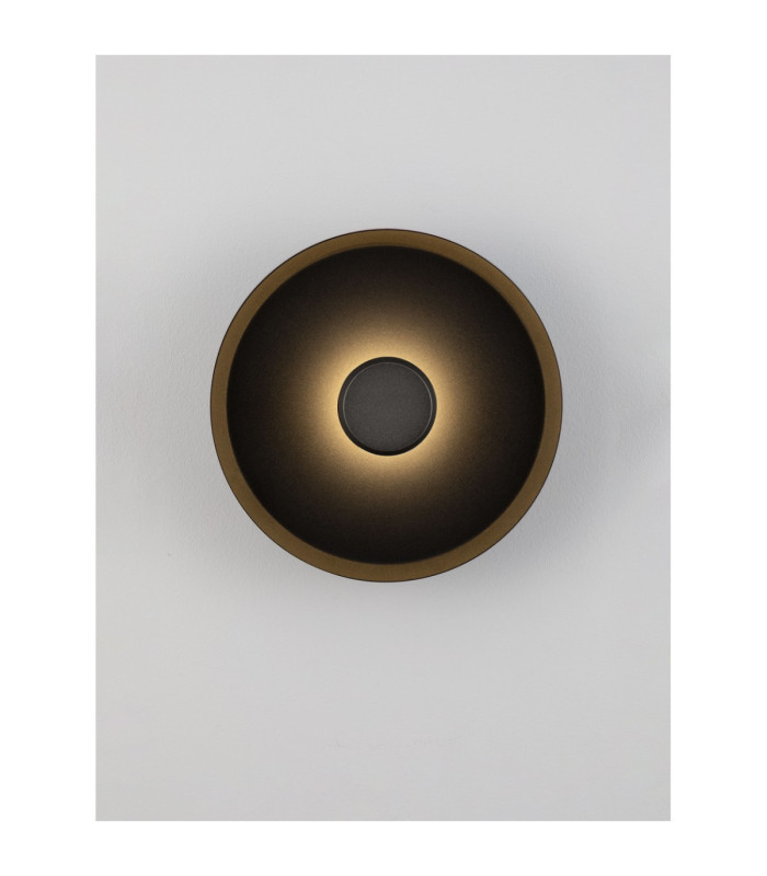 Dorell Integrated LED Wall Lamp Sandy Black LED 6W 327lm 2700-3000-4000K CCT-4