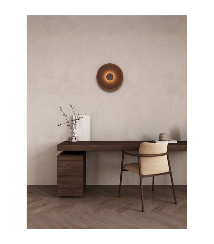 Dorell Integrated LED Wall Lamp Dark Brown LED 6W 327lm 2700-3000-4000K CCT-2