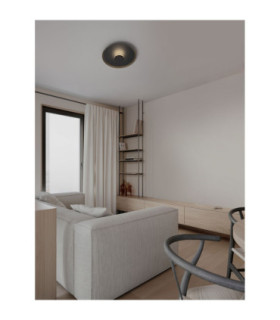 Dorell Integrated LED Wall Lamp Sandy Black LED 14W 757lm 2700-3000-4000K CCT-2