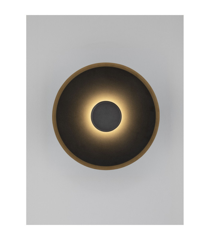 Dorell Integrated LED Wall Lamp Sandy Black LED 14W 757lm 2700-3000-4000K CCT-4