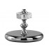 Crystal Table Lamp (SHADE SOLD SEPARATELY) 1 Light Silver - 5