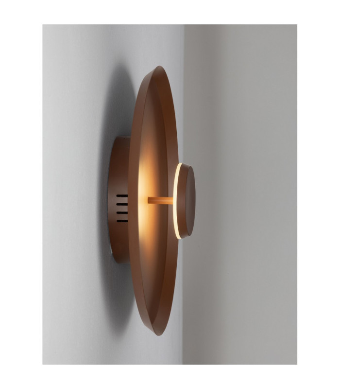 Dorell Integrated LED Wall Lamp Dark Brown LED 14W 757lm 2700-3000-4000K CCT-5