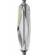 Crystal Table Lamp (SHADE SOLD SEPARATELY) 1 Light Silver - 7