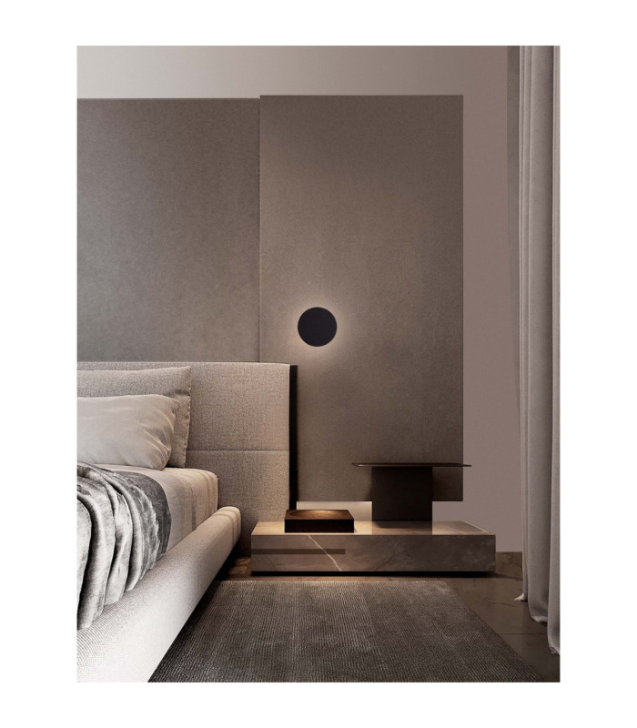 Ark Integrated LED Wall Lamp Sandy Black LED 9W 291lm 3000K-2