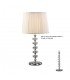 Crystal Table Lamp (SHADE SOLD SEPARATELY) 1 Light Silver - 4