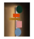 Margot Wall Lamp Orange Black Grey Blue Pink Green Gold White Triac Dimmable LED 27W 1437lm 2700-3000-4000K CCT-6