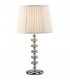 Crystal Table Lamp (SHADE SOLD SEPARATELY) 1 Light Silver - 5