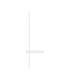 Danessa 73cm Integrated LED Wall Lamp Sandy White LED 5W 374lm 2700-3000-4000K CCT-1
