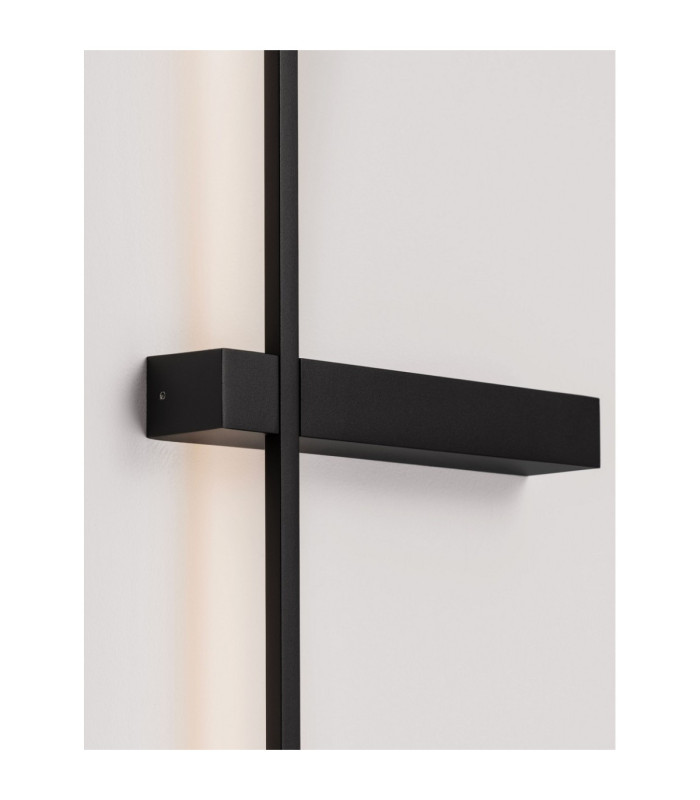 Danessa 73cm Integrated LED Wall Lamp Sandy Black LED 5W 374lm 2700-3000-4000K CCT-7
