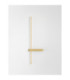 Danessa 73cm Integrated LED Wall Lamp Brass Gold LED 5W 374lm 2700-3000-4000K CCT-3