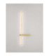 Danessa 73cm Integrated LED Wall Lamp Brass Gold LED 5W 374lm 2700-3000-4000K CCT-4