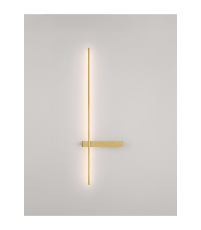 Danessa 73cm Integrated LED Wall Lamp Brass Gold LED 5W 374lm 2700-3000-4000K CCT-4