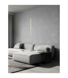 Danessa 103cm Integrated LED Wall Lamp Sandy White LED 5W 374lm 2700-3000-4000K CCT-2