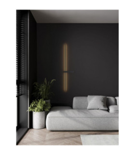 Danessa 103cm Integrated LED Wall Lamp Sandy Black LED 5W 374lm 2700-3000-4000K CCT-2