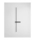Danessa 103cm Integrated LED Wall Lamp Sandy Black LED 5W 374lm 2700-3000-4000K CCT-3
