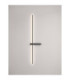 Danessa 103cm Integrated LED Wall Lamp Sandy Black LED 5W 374lm 2700-3000-4000K CCT-4