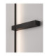 Danessa 103cm Integrated LED Wall Lamp Sandy Black LED 5W 374lm 2700-3000-4000K CCT-5