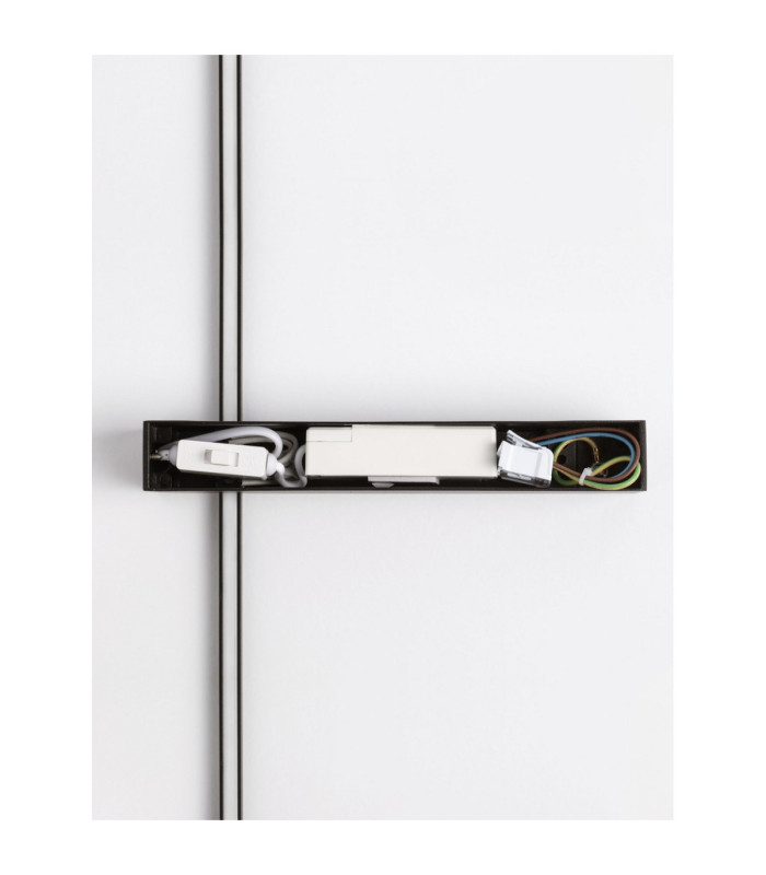 Danessa 103cm Integrated LED Wall Lamp Sandy Black LED 5W 374lm 2700-3000-4000K CCT-7