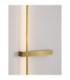 Danessa 103cm Integrated LED Wall Lamp Brass Gold LED 5W 374lm 2700-3000-4000K CCT-2