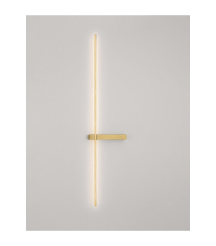 Danessa 103cm Integrated LED Wall Lamp Brass Gold LED 5W 374lm 2700-3000-4000K CCT-4