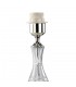 Crystal Table Lamp (SHADE SOLD SEPARATELY) 1 Light Silver - 7
