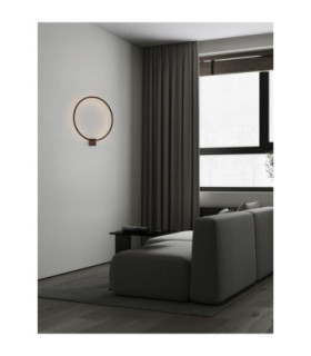 Cercio Integrated LED Wall Lamp Sandy Black Triac Dimmable LED 21W 1050lm 2700-3000-4000K CCT-2