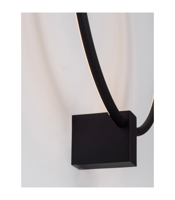 Cercio Integrated LED Wall Lamp Sandy Black Triac Dimmable LED 21W 1050lm 2700-3000-4000K CCT-8
