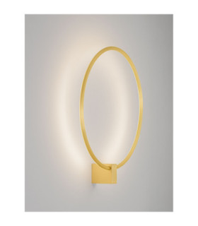 Cercio Integrated LED Wall Lamp Brass Gold Triac Dimmable LED 21W 1050lm 2700-3000-4000K CCT-2