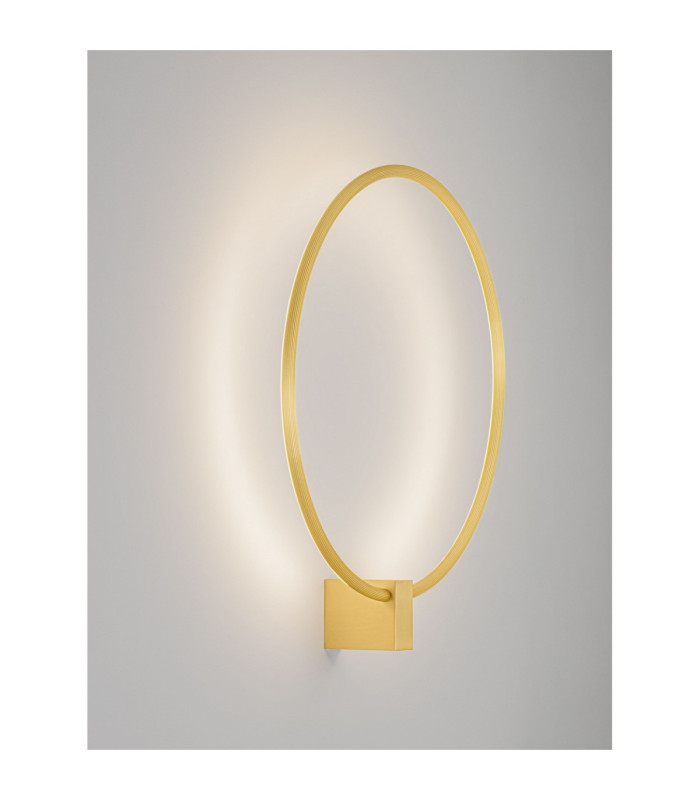 Cercio Integrated LED Wall Lamp Brass Gold Triac Dimmable LED 21W 1050lm 2700-3000-4000K CCT-2