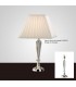 Crystal Table Lamp (SHADE SOLD SEPARATELY) 1 Light Silver - 2
